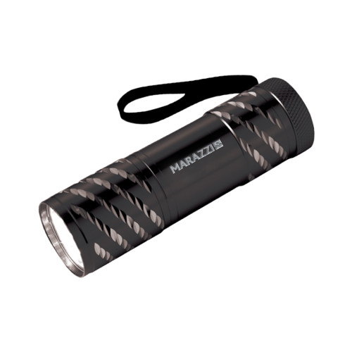 Astro Black Flashlight-Marazzi Engraved