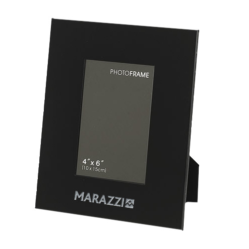 Black Metal 4 x 6 Photo Frame-Marazzi Engraved