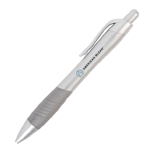 Metallic Mykonos Silver Pen-American Olean Flat