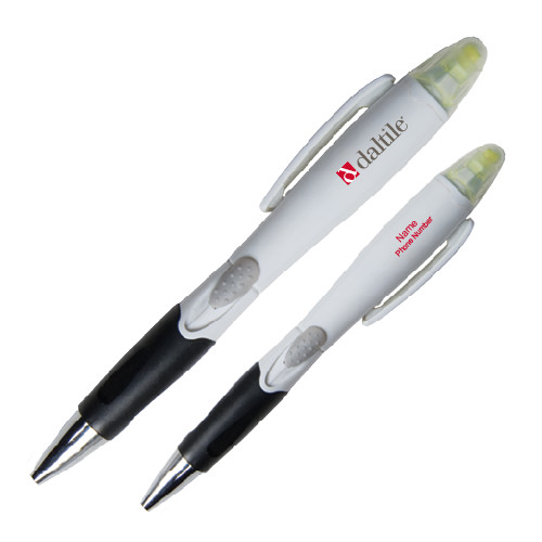 Blossom White Pen/Highlighter-Daltile Flat Logo