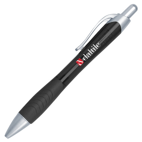 Metallic Mykonos Black Pen-Daltile Flat Logo