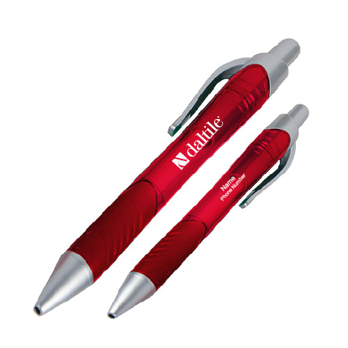 Metallic Mykonos Red Pen-Daltile Flat Logo