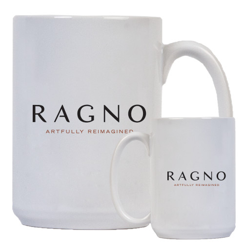 Full Color White Mug 15oz-Ragno w/Tagline
