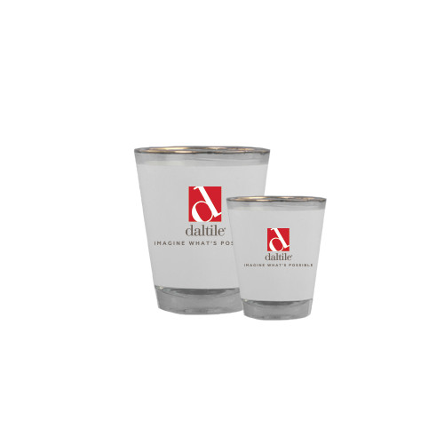 Full Color Shot Glass 1.5oz-Daltile Stacked Logo w/Tagline