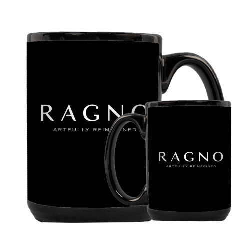 Full Color Black Mug 15oz-Ragno w/Tagline