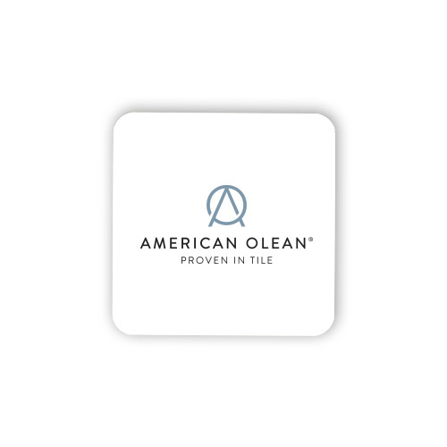 Hardboard Coaster w/Cork Backing 4/set-American Olean w/Tagline