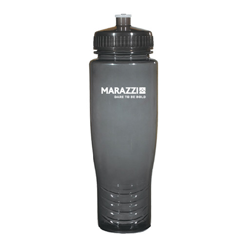 Spectrum Charcoal Sport Bottle 28oz-Marazzi Logo w/Tagline