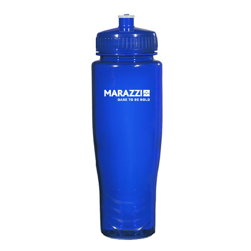 Spectrum Blue Sport Bottle 28oz-Marazzi Logo w/Tagline