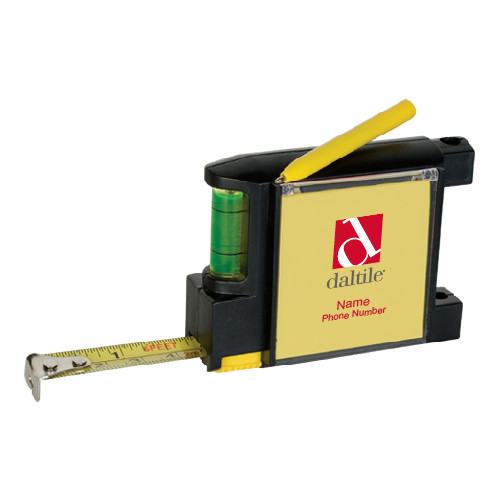 Measure Pad Leveler 6 Ft. Tape Measure-Daltile Stacked Logo, Personalized