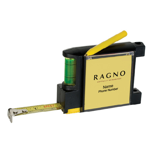 Measure Pad Leveler 6 Ft. Tape Measure-Ragno w/Tagline, Personalized