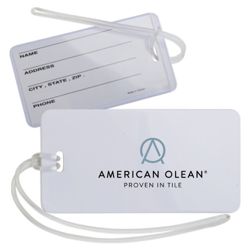 Luggage Tag-American Olean w/Tagline