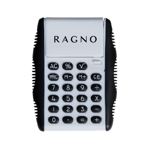 White Flip Cover Calculator-Ragno