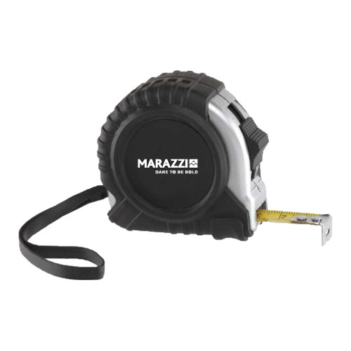 Journeyman Locking 10 Ft. Silver Tape Measure-Marazzi Logo w/Tagline