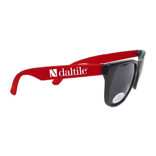 Red Sunglasses-Daltile Flat Logo