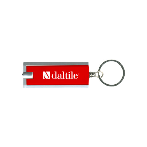 Turbo Red Flashlight Key Holder-Daltile Flat Logo