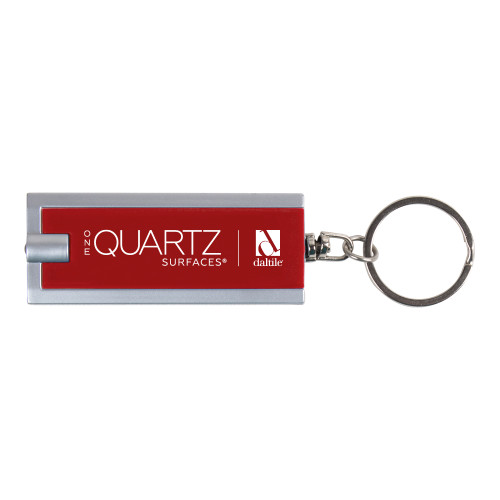 Turbo Red Flashlight Key Holder-ONE Quartz Horizontal