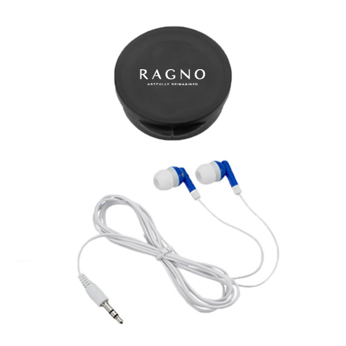 Ear Buds in Black Case-Ragno w/Tagline