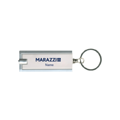 Turbo White Flashlight Key Holder-Marazzi