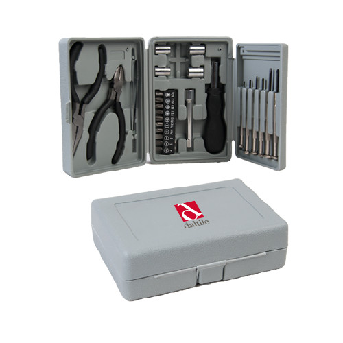 Compact 26 Piece Deluxe Tool Kit-Daltile Stacked Logo