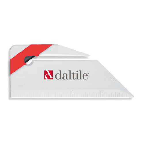 Angled Red Stripe Letter Opener-Daltile Flat Logo