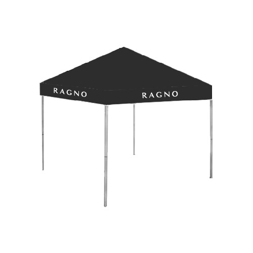 9 ft x 9 ft Black Tent-Ragno