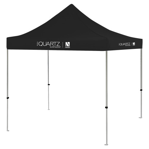 9 ft x 9 ft Black Tent-ONE Quartz Horizontal