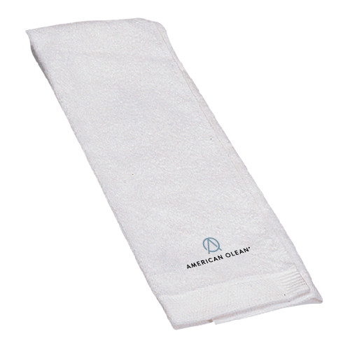 White Golf Towel-American Olean