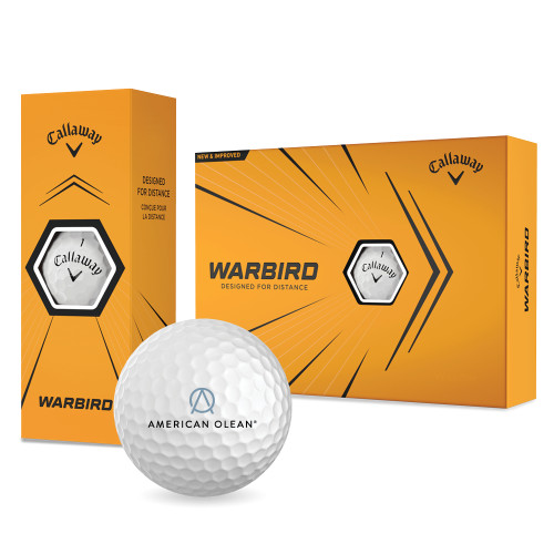 Callaway Warbird Golf Balls 12/pkg-American Olean