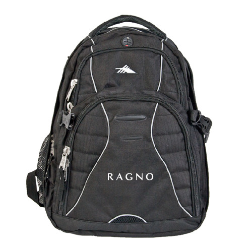 High Sierra Black Swerve Computer Backpack-Ragno