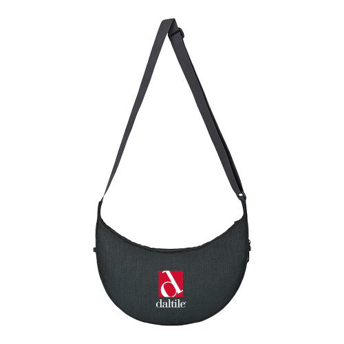 Alba Black Sand Sling Bag-Daltile Stacked Logo