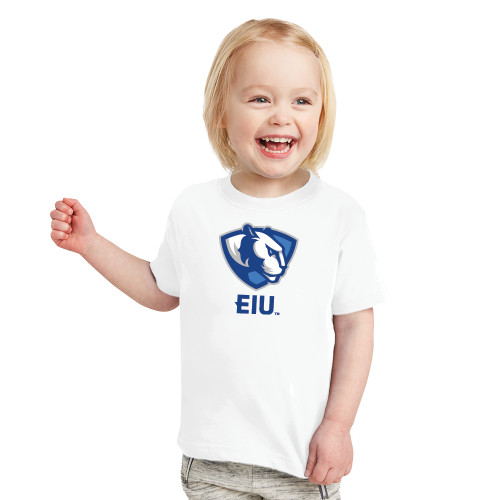  Toddler White T Shirt - Eastern Illinois Secondary