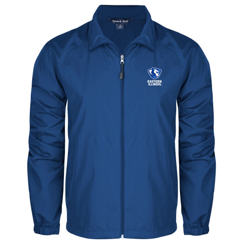  Royal Full Zip Wind Jacket - EIU Primary Logo