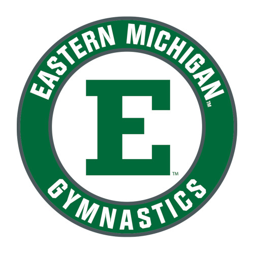  Medium Decal - Gymnastics - Eastern Michigan