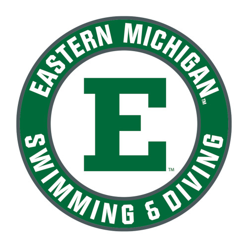  Medium Decal - Swimming and Diving - Eastern Michigan