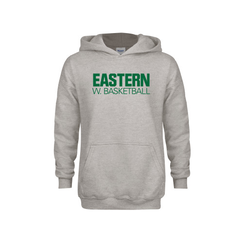  Youth Grey Fleece Hood - Womens Basketball - Eastern Michigan