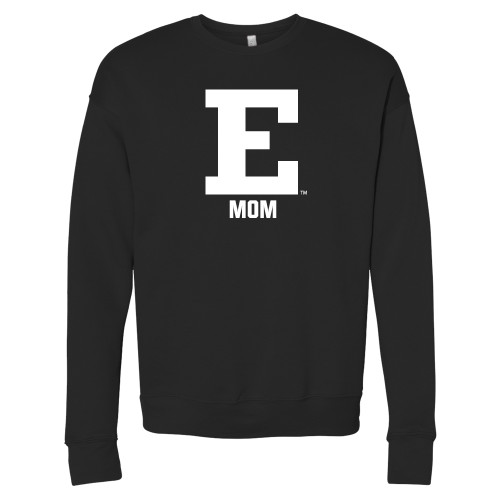  Bella + Canvas Black Fleece Crew - Mom - Eastern Michigan