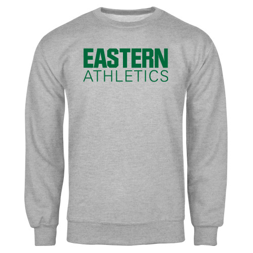  Grey Fleece Crew - Athletics - Eastern Michigan