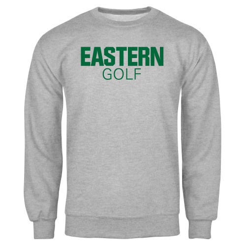  Grey Fleece Crew - Golf - Eastern Michigan