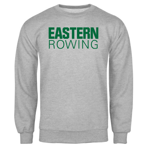  Grey Fleece Crew - Rowing - Eastern Michigan