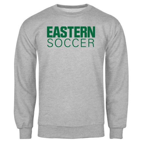  Grey Fleece Crew - Soccer - Eastern Michigan
