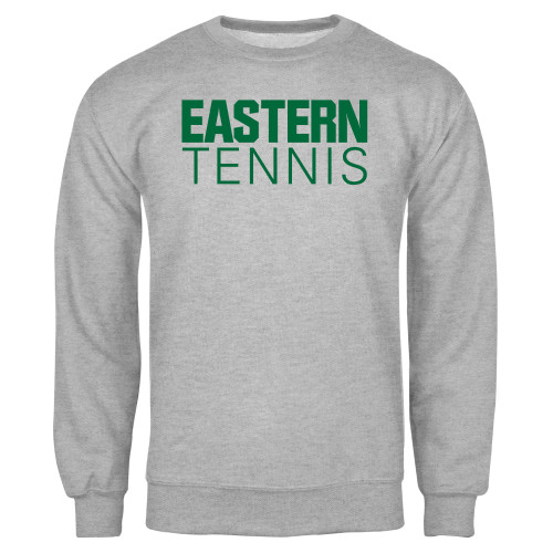  Grey Fleece Crew - Tennis - Eastern Michigan