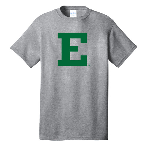  Extended Athletic Heather T Shirt - Eastern Michigan Athletic Mark