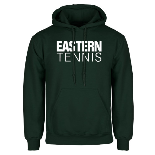  Dark Green Fleece Hood - Tennis - Eastern Michigan