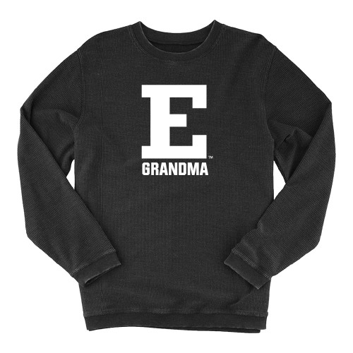  Boxercraft Womens Black Corded Crew - Grandma - Eastern Michigan