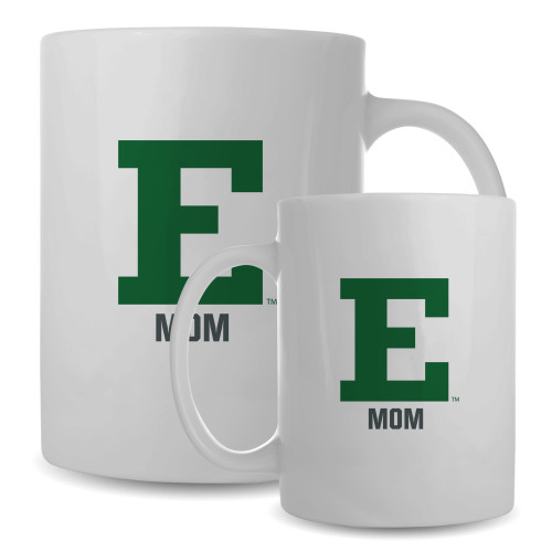  Full Color White Mug 15oz - Mom - Eastern Michigan
