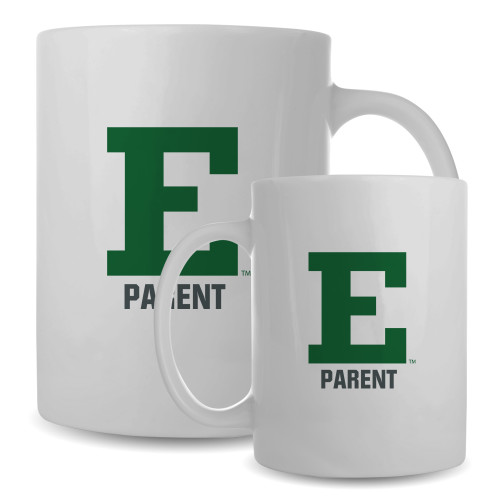  Full Color White Mug 15oz - Parent - Eastern Michigan