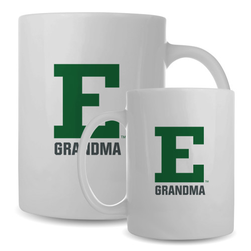  Full Color White Mug 15oz - Grandma - Eastern Michigan