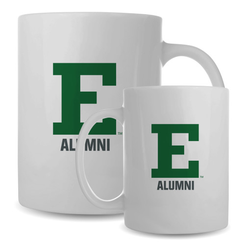  Full Color White Mug 15oz - Alumni - Eastern Michigan