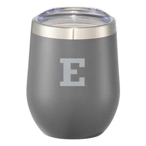  Corzo Vacuum Insulated Charcoal Cup 12oz - Eastern Michigan Athletic Markv Engraved
