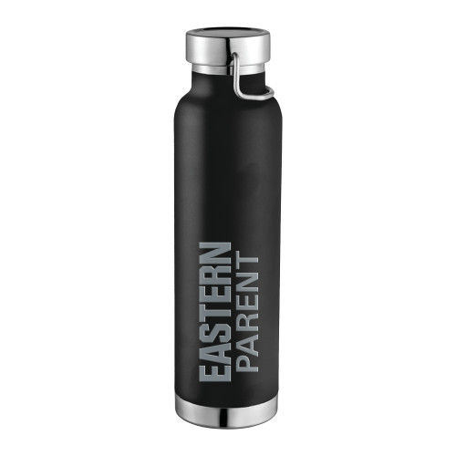  Thor Copper Vacuum Insulated Black Bottle 22oz - Parent - Eastern Michigan Engraved